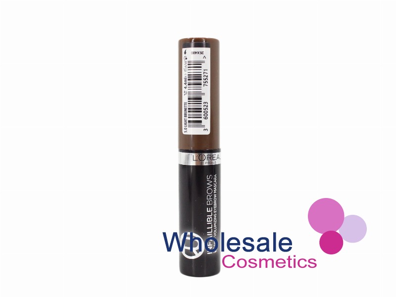 12 x L'Oreal Infaillible Brows 24h Vollumizing Mascara - 5.0 LIGHT BRUNETTE